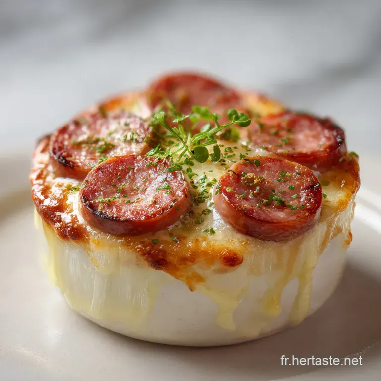 Fondue d Endives aux Saucisses Fum&eacute;es