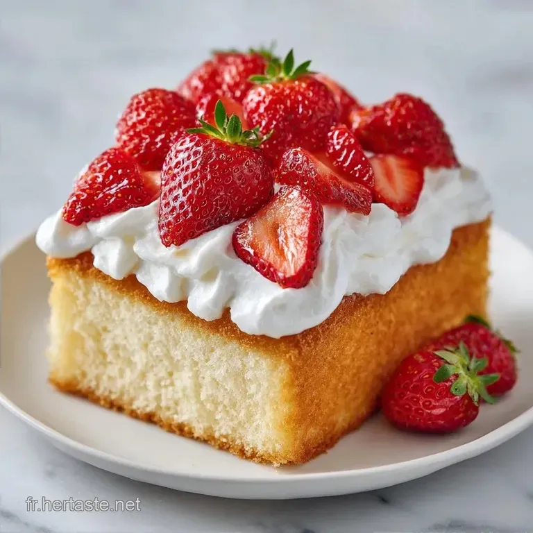 Fraisier Cr&egrave;me Mont&eacute;e: A&eacute;rien et Fondant