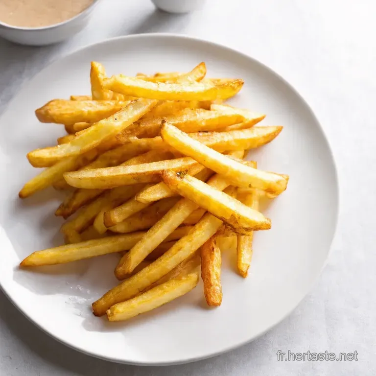 Frites au Four Croustillantes Fa&ccedil;on Bistrot