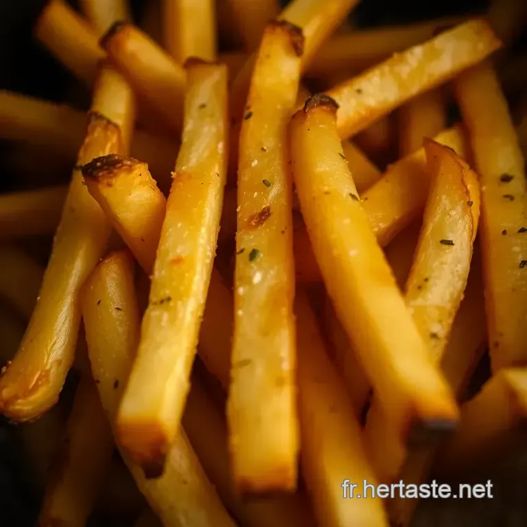 Frites Croustillantes Au Air Fryer : Une &Eacute;vasion Gourmande ! presentation