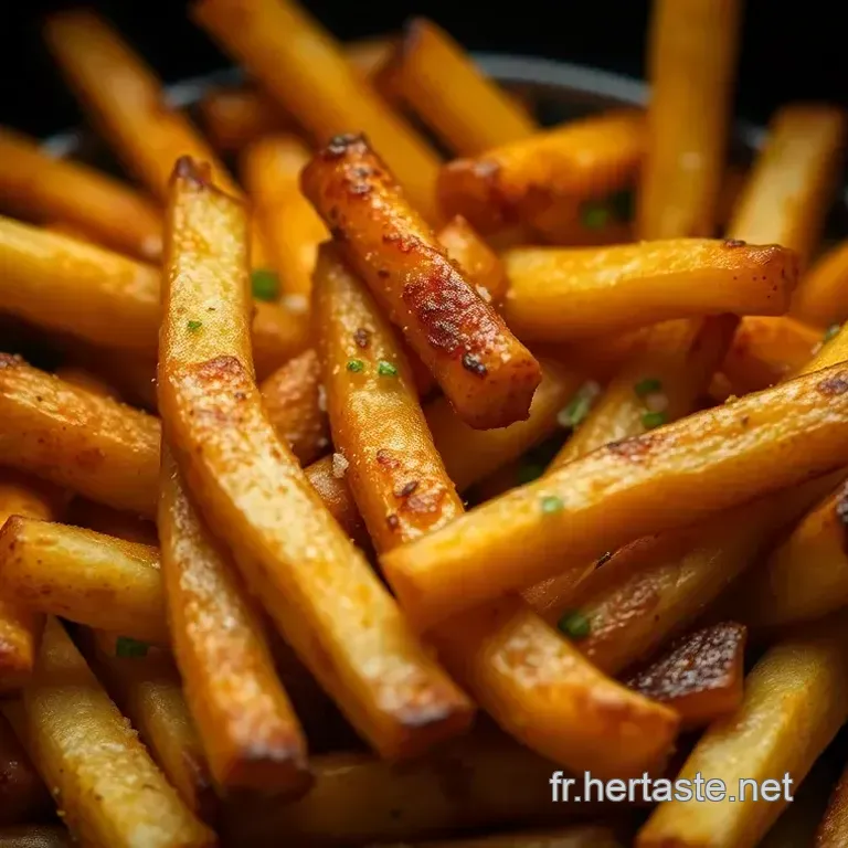 Frites Croustillantes au Air Fryer : Une &Eacute;vasion Gourmande !