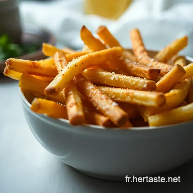 Frites Surgel&eacute;es &Agrave; L airfryer : Croustillantes Et Faciles &Agrave; Pr&eacute;parer presentation