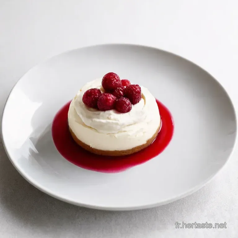 Fromage Blanc aux Fruits Rouges et Croustillant dAmandes