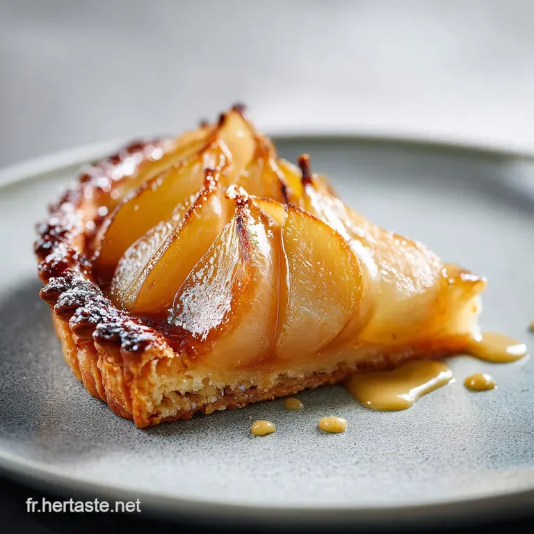 Galette sans frangipane : Noisette et Poires Caram&eacute;lis&eacute;es