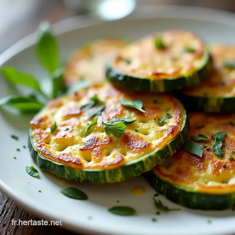 Recette de Galettes Croustillantes de Courgettes au Fromage de Chèvre