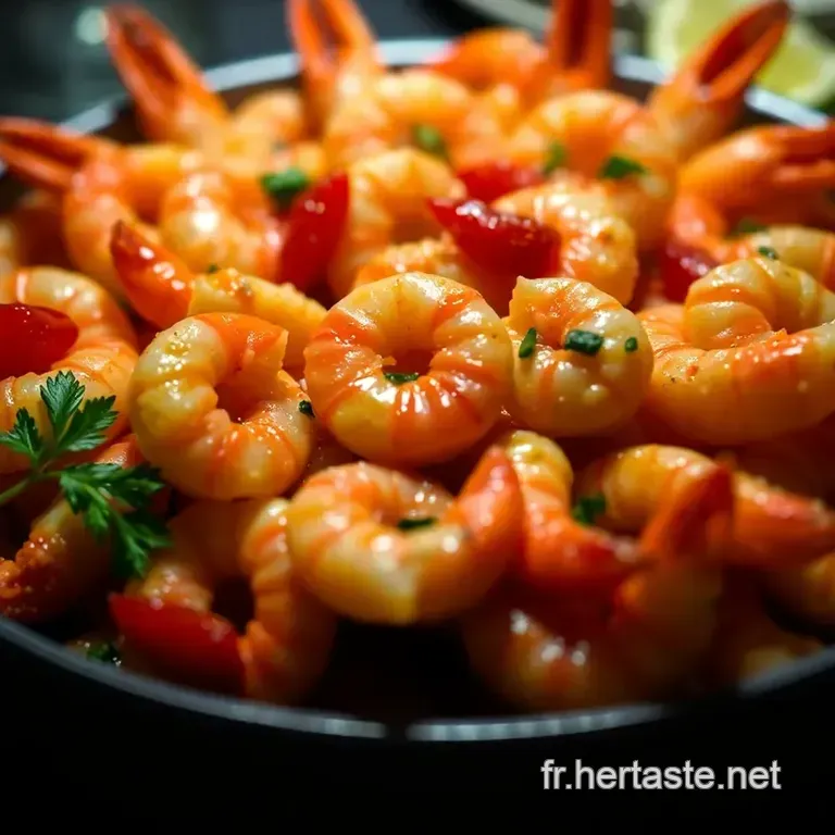 Gambas Al Ajillo : D&eacute;lices De Gambas &Agrave; L&rsquo;ail ! presentation