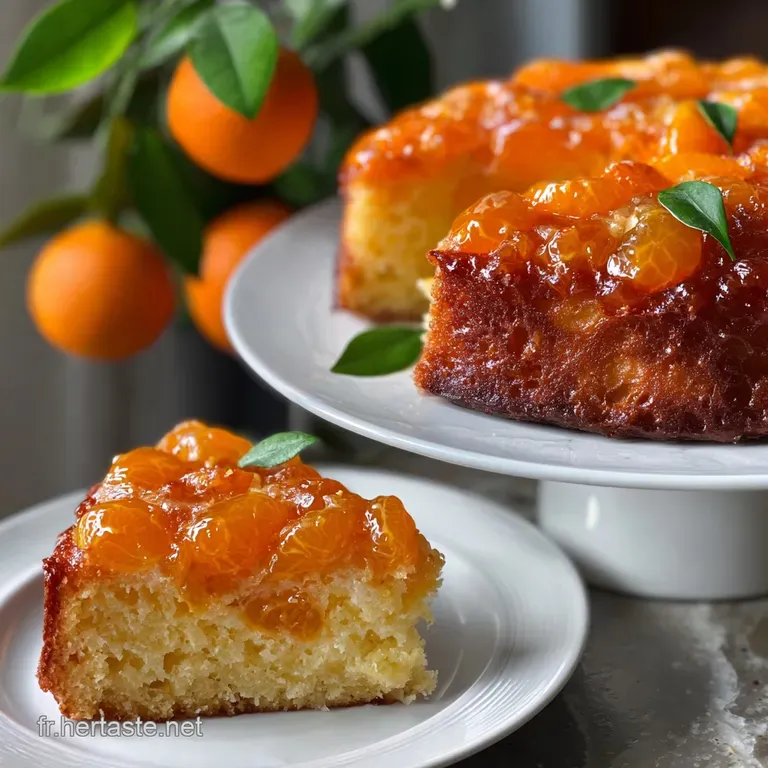 Gâteau à la clémentine moelleux et léger