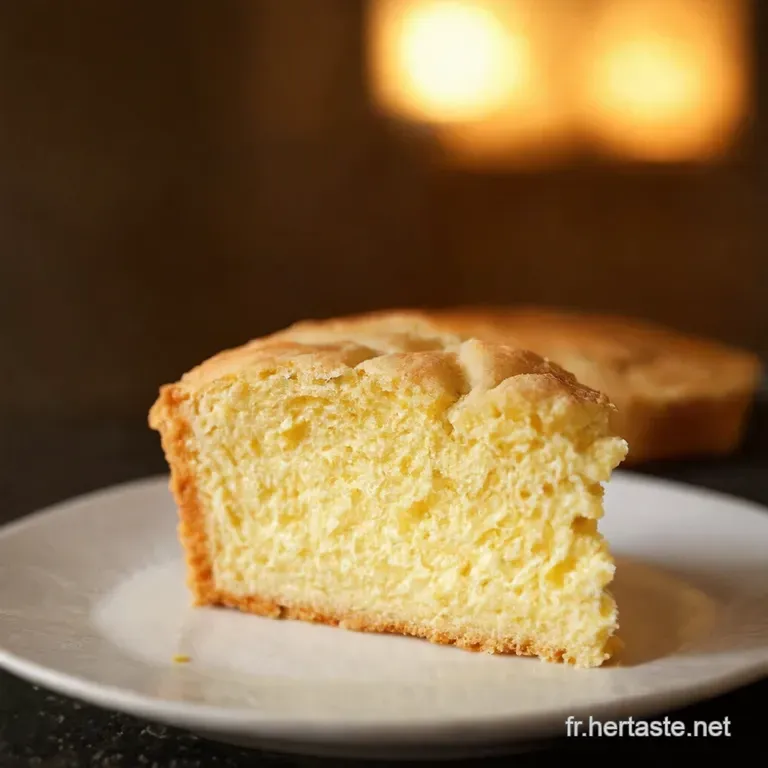G&acirc;teau Au Fromage Blanc Go&ucirc;ter Dantan Express presentation