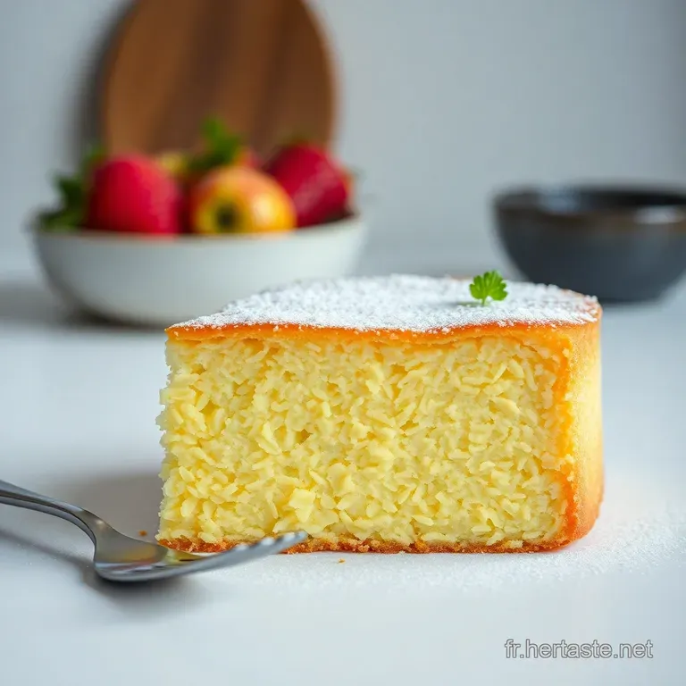 G&acirc;teau Au Yaourt Z&eacute;br&eacute; Aux Agrumes & Graines De Pavot presentation
