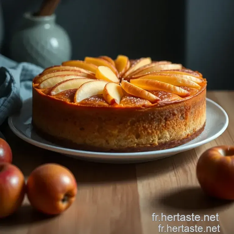 G&acirc;teau Aux Pommes Sans Gluten : Une &Eacute;vasion Gourmande presentation