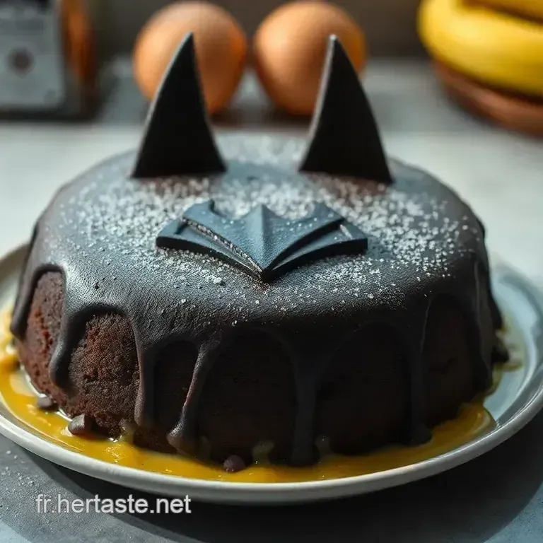 Gâteau Batman : Mon Recette Facile et Délicieuse pour les Fans