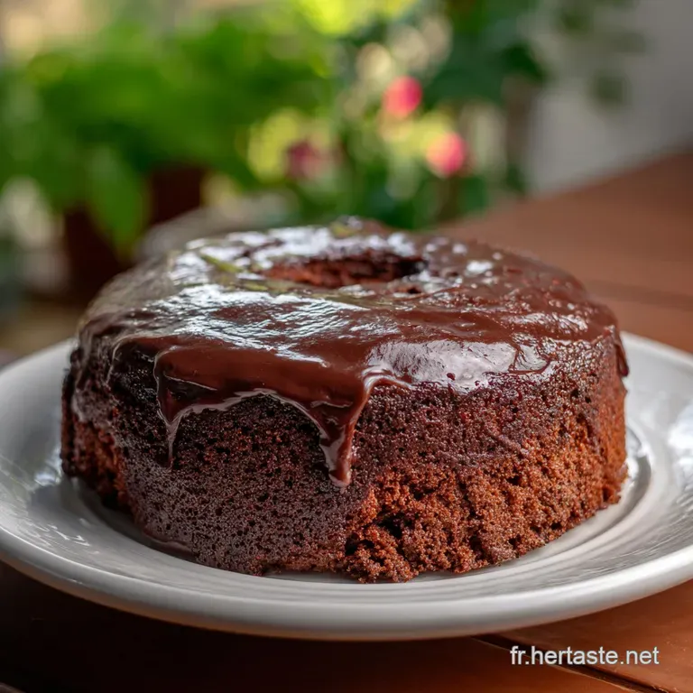 Recette G&acirc;teau Chocolat Yaourt Facile G&acirc;teau Choco : Le Moelleux presentation