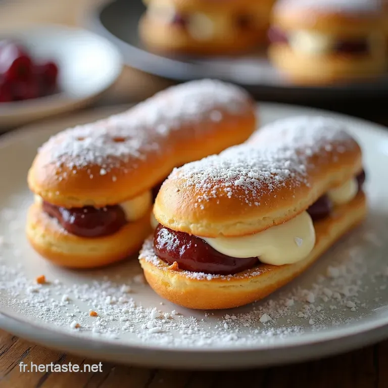 G&acirc;teau &Eacute;clair Express Le Dessert 4 Ingr&eacute;dients