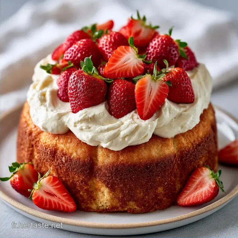Fraisier Express au Mascarpone: Onctueux