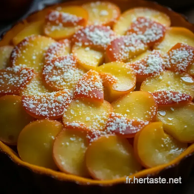 G&acirc;teau Invisible Aux Pommes presentation