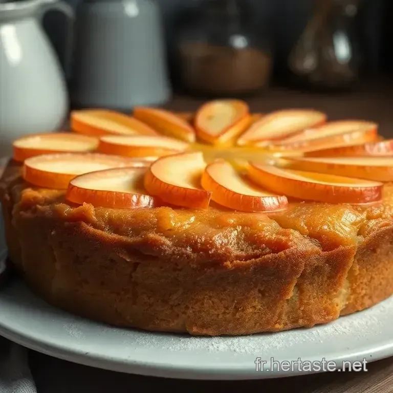G&acirc;teau Invisible aux Pommes