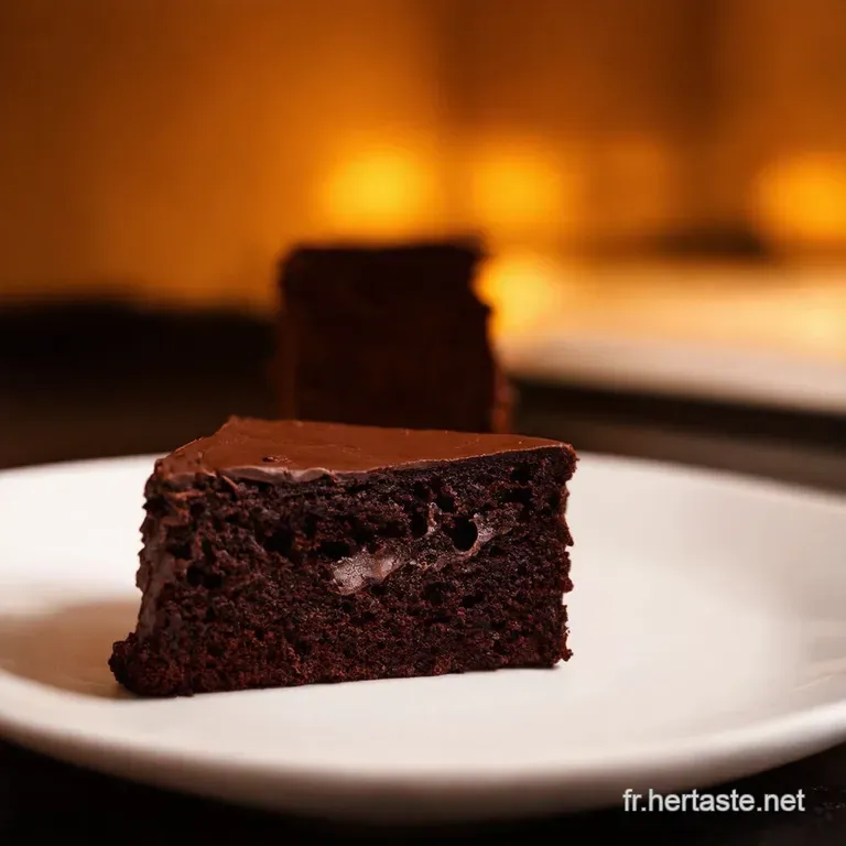 G&acirc;teau Minute Au Chocolat Noir Le Plaisir Instantan&eacute; presentation