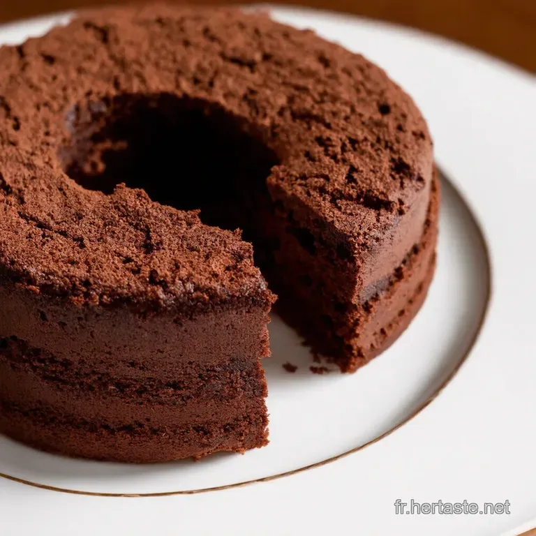 G&acirc;teau Minute au Chocolat Plaisir Express au MicroOndes