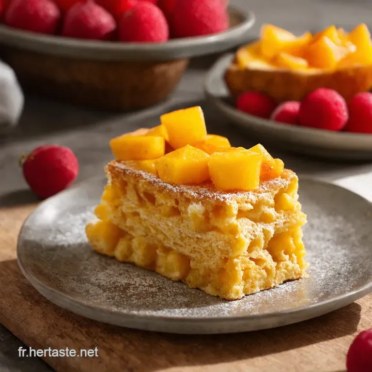 Gauffres G&eacute;antes aux Fruits Un Festin Fruit&eacute;