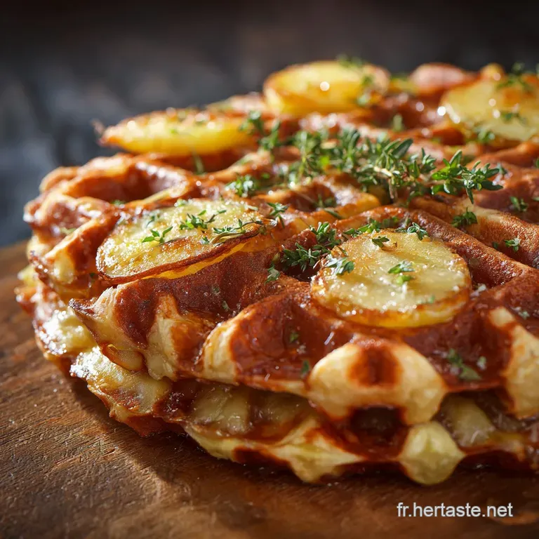 Gaufres aux Pommes de Terre et Fromage : La recette R&ouml;sti ultra-croustillante