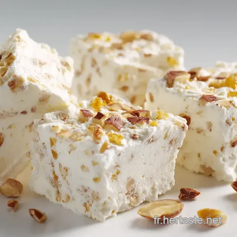 Glace au Nougat Provençale: Un Délice Ensoleillé!