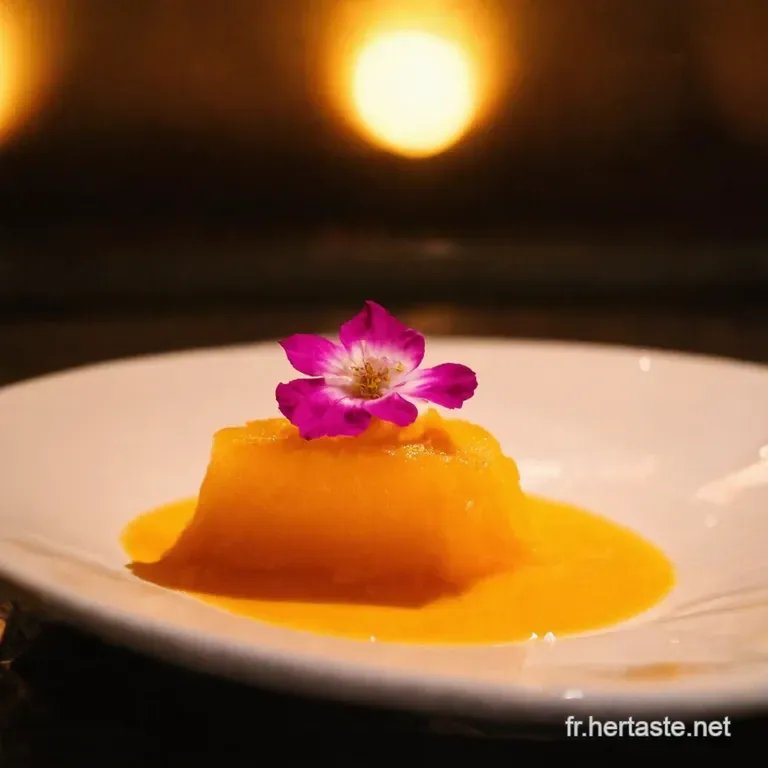 Glace Fleur D oranger Cardamome & Pistache presentation