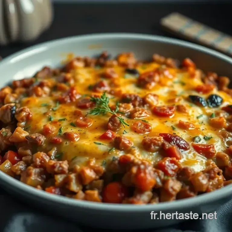 Gratin d Aubergines &agrave; la Viande Hach&eacute;e