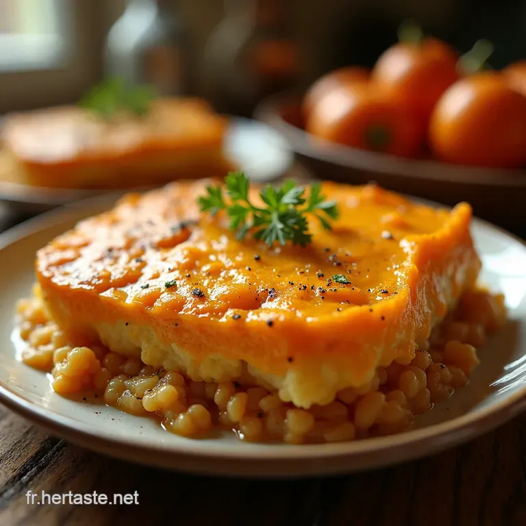 Gratin De Carottes &Eacute;toil&eacute; L&eacute;ger Gourmand Et Inoubliable presentation