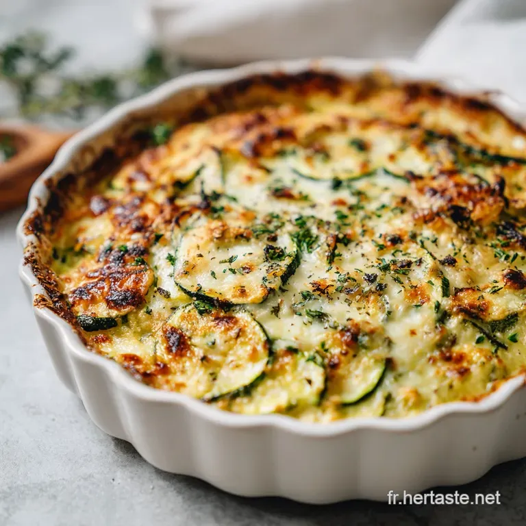 Gratin de Courgettes Italien: Fondant et Croustillant