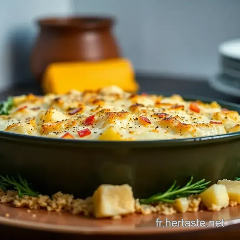 Gratin de Poisson Savoureux aux &Eacute;pices de la Mer