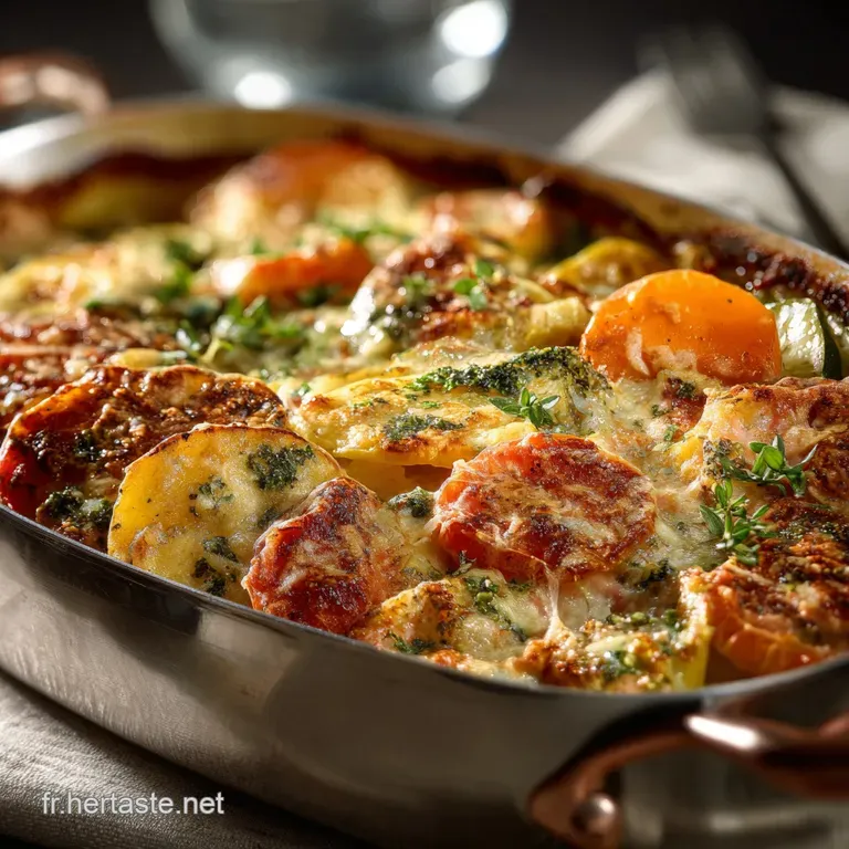 Gratin L&eacute;ger Aux L&eacute;gumes Et Au Thon : La Version Proven&ccedil;ale Light presentation