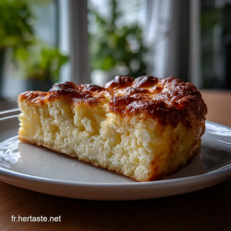 Le Gteau Nuage La Ricotta Plat Et : Le Souffl&eacute; Facile presentation