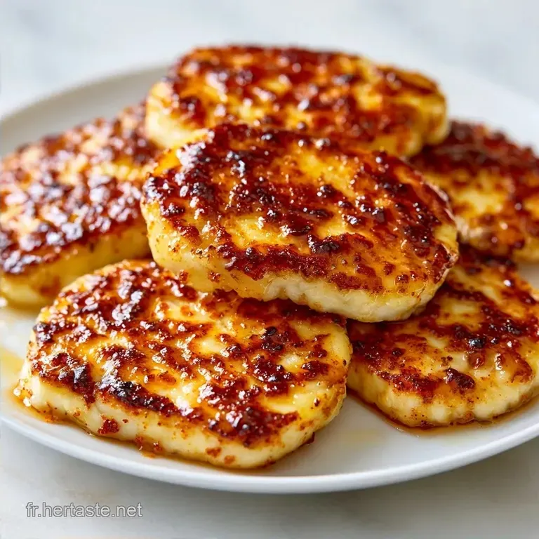 Halloumi Au Four &Eacute;pic&eacute; au Miel