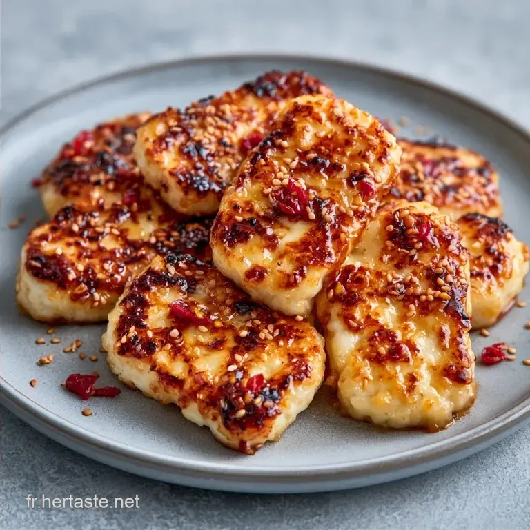 Halloumi Miel S&eacute;same au Citron
