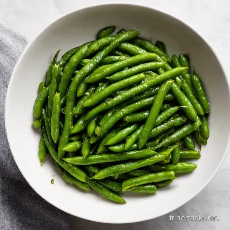 Haricots Verts &agrave; la Fran&ccedil;aise Croquants et Savoureux