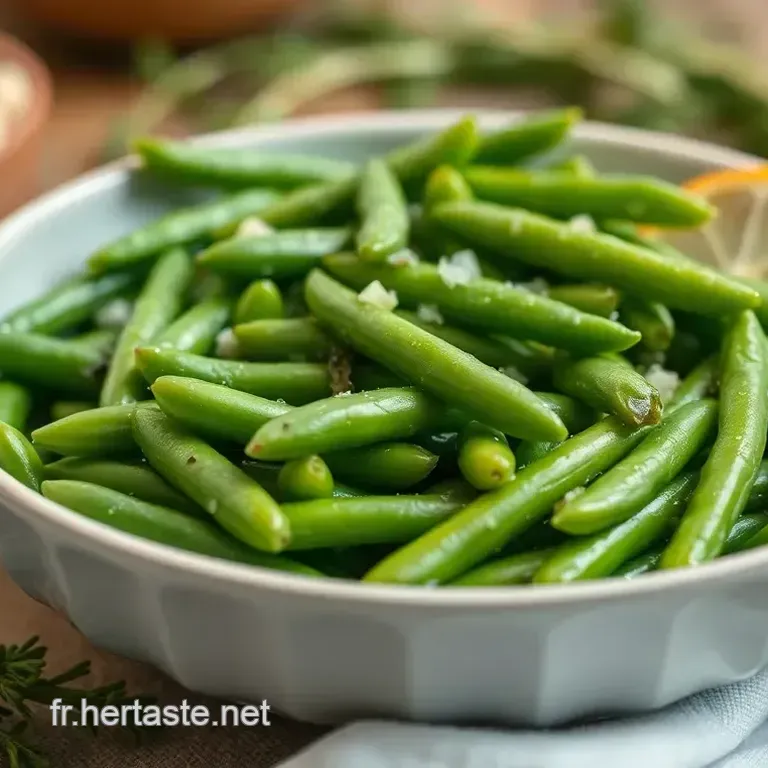 Haricots Verts &agrave; l&rsquo;Eau Parfaits