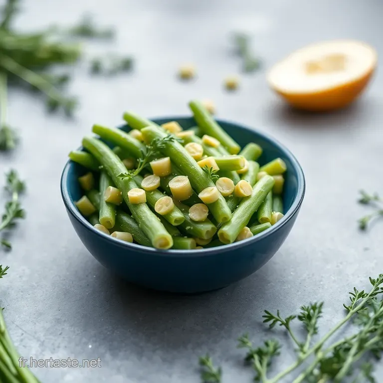 Haricots Verts Frais: Croquants Et Gourmands &Agrave; La Fran&ccedil;aise presentation