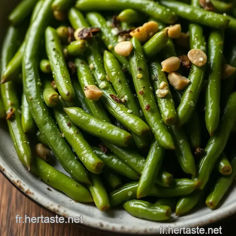 Haricots Verts: Trois Cuissons Parfaites presentation