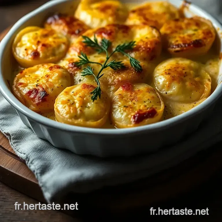 Huitres Au Four Gratin&eacute;es &Agrave; La Normande presentation