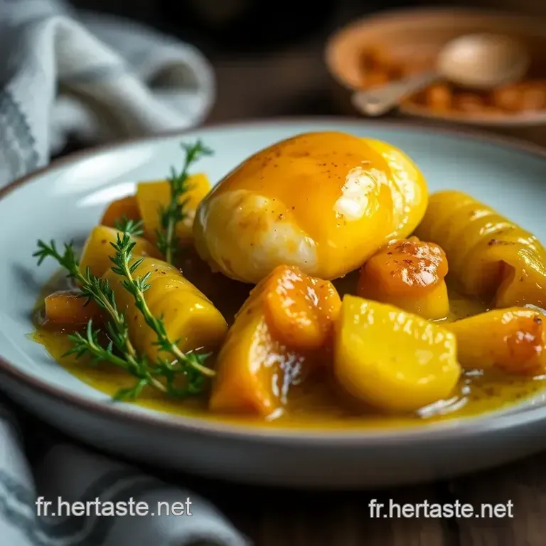 Jaune D &oelig;uf Confit : Une D&eacute;licatesse &Agrave; Adopter presentation