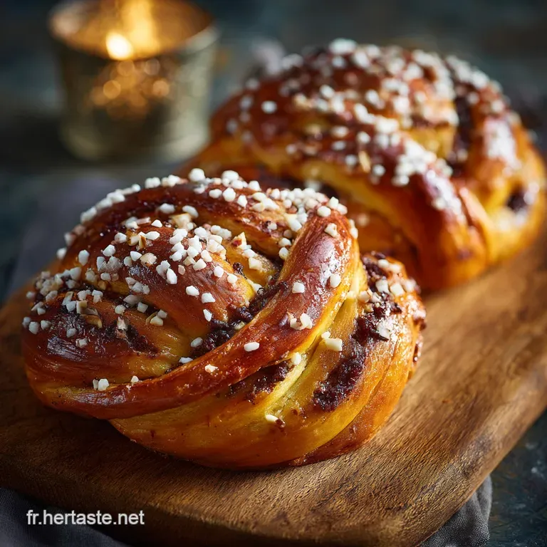 Kanelbullar Le Roul&eacute; Sublimement Moelleux &Agrave; La Cardamome presentation