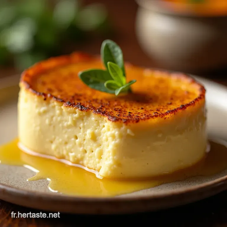 La Cr&egrave;me Anglaise Parfaite Un D&eacute;lice Classique presentation