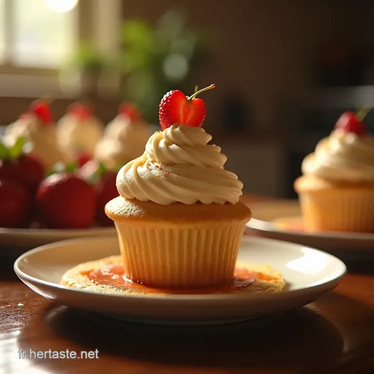 Le Cupcake Le Plus Moelleux Du Monde presentation