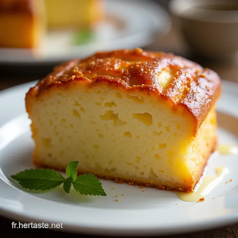 Le D&eacute;lice Normand G&acirc;teau Moelleux Avoine Pommes