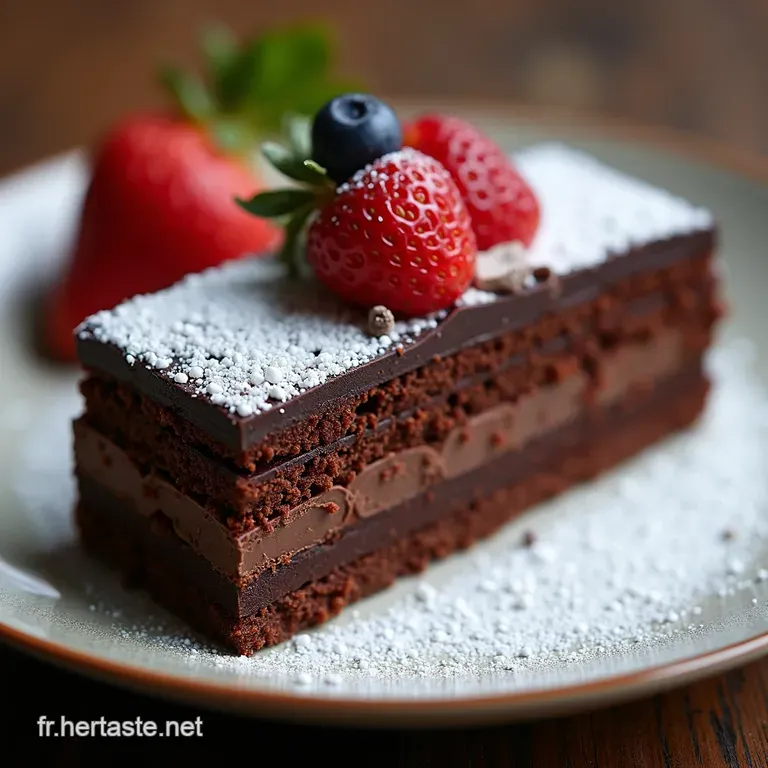 Le Fondant Noir Classique Le Moelleux au Chocolat Inratable