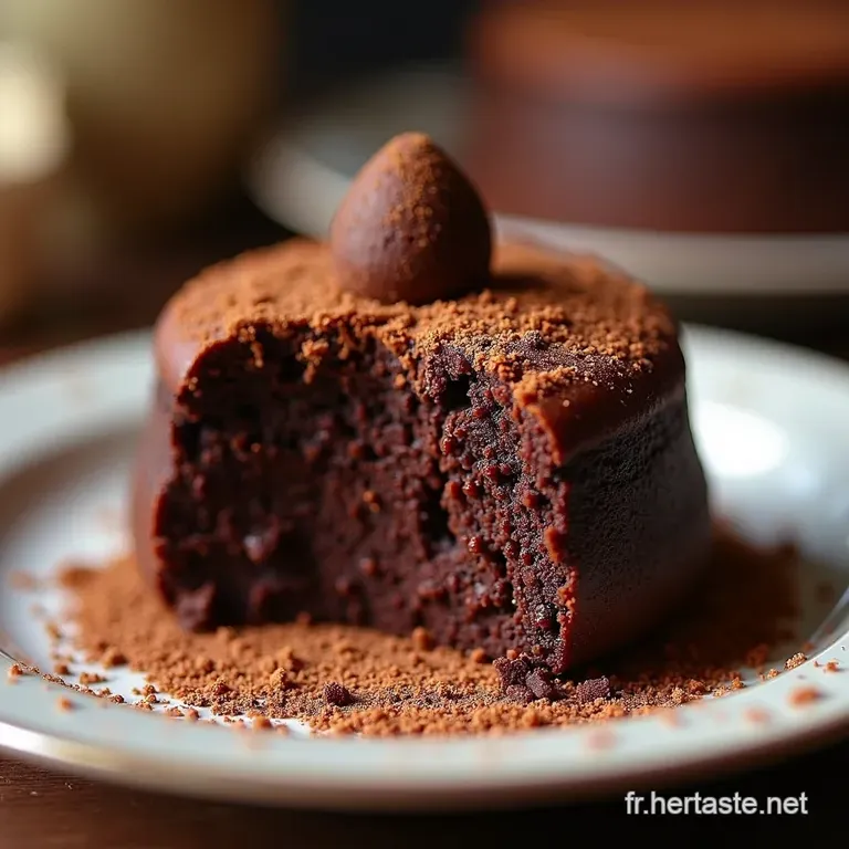 Le Moelleux Au Chocolat Ultime Recette Antistress presentation