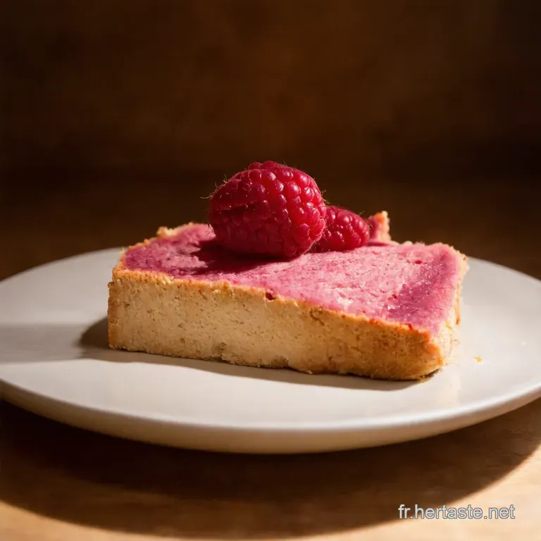 Le R&ecirc;ve Frais G&acirc;teau Mousse Framboise Sans Cuisson presentation