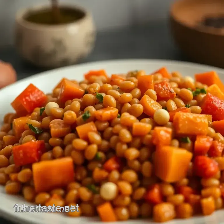 Lentilles Corail &Agrave; La Fran&ccedil;aise : D&eacute;licieusement Simples presentation