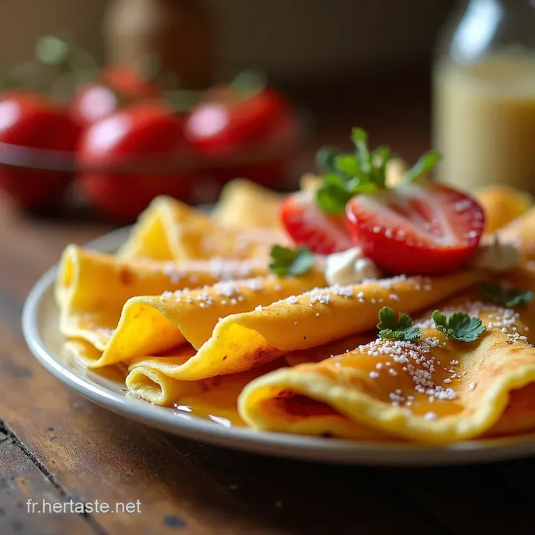 Les Cr&ecirc;pes Ultime Au Caramel Beurre Sal&eacute; presentation