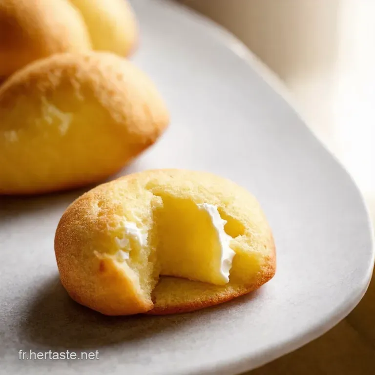 Madeleines Au Yaourt presentation